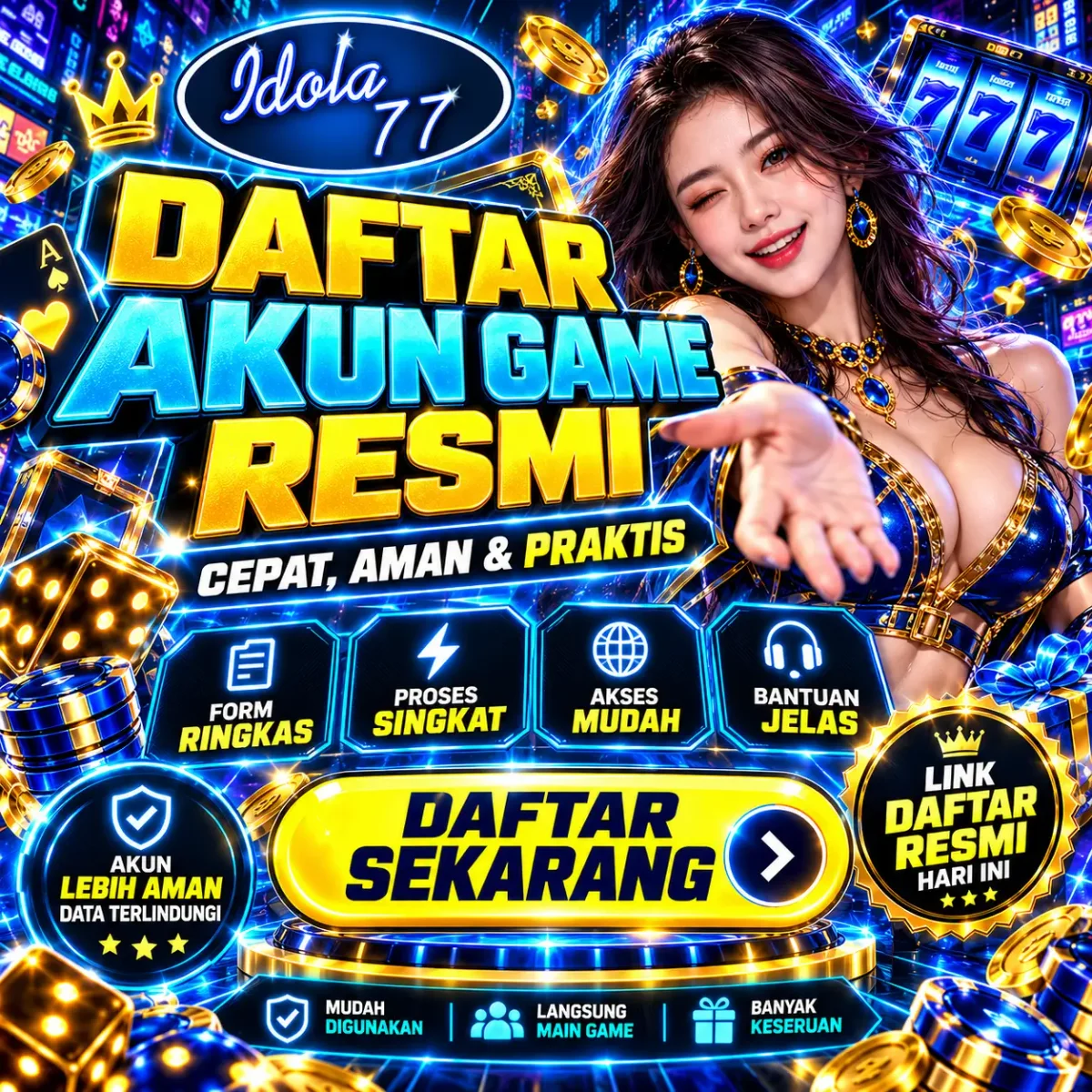 Banner sorotan Akses Akun Game IDOLA77 Sesuai Kebutuhanmu — IDOLA77
